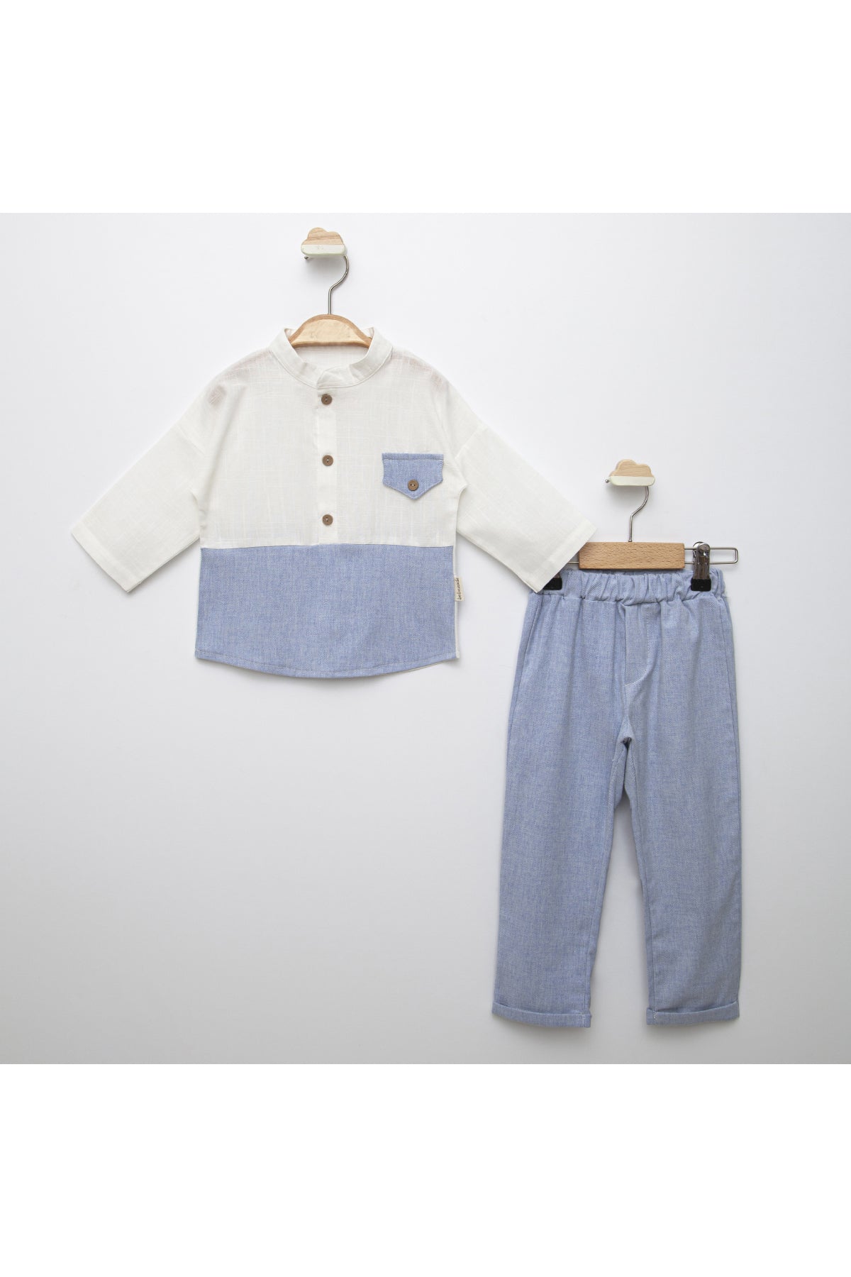 Classic 2pcs Shirt and Pant Set - Mini Me