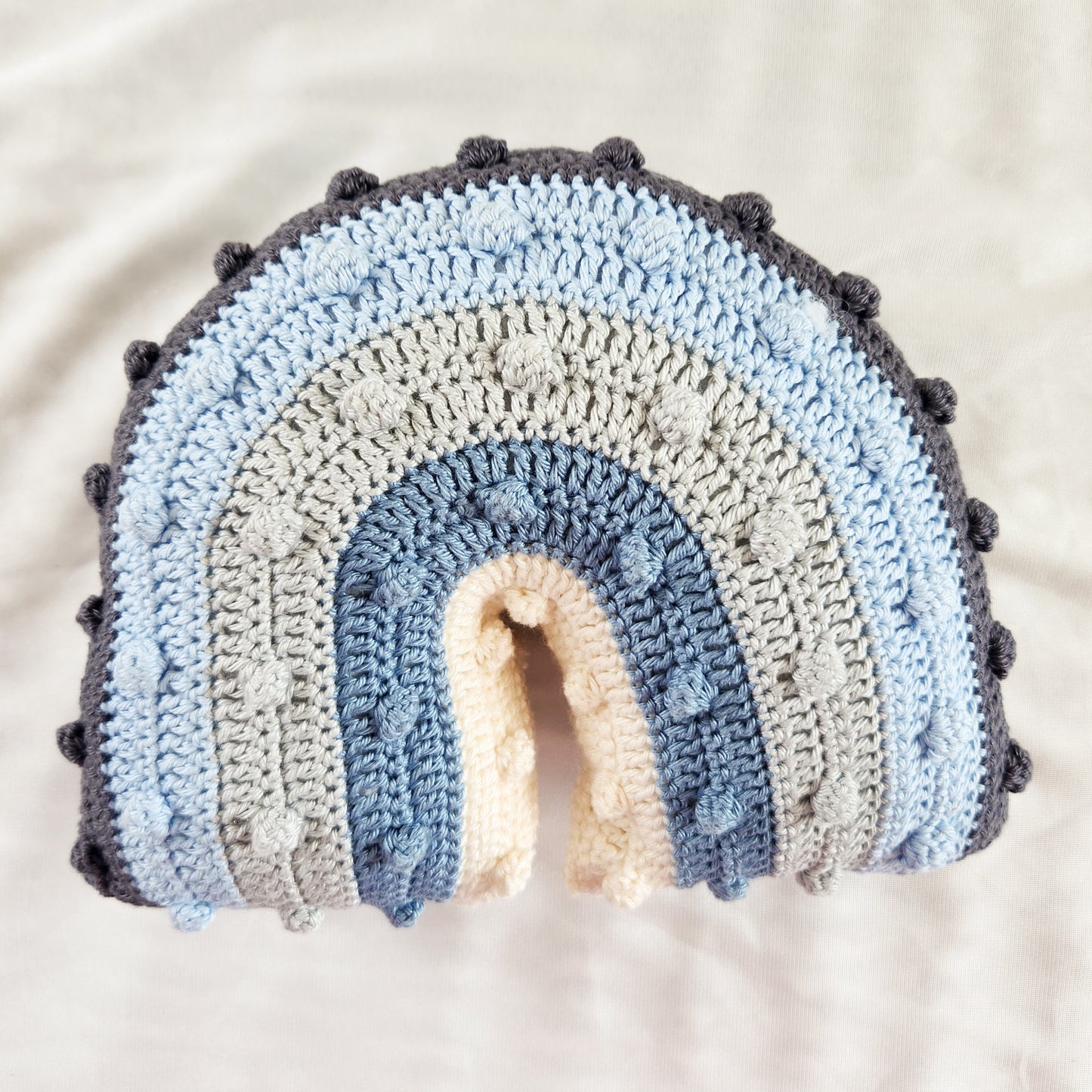 Crochet Bobble Decorative Pillow - Mini Me