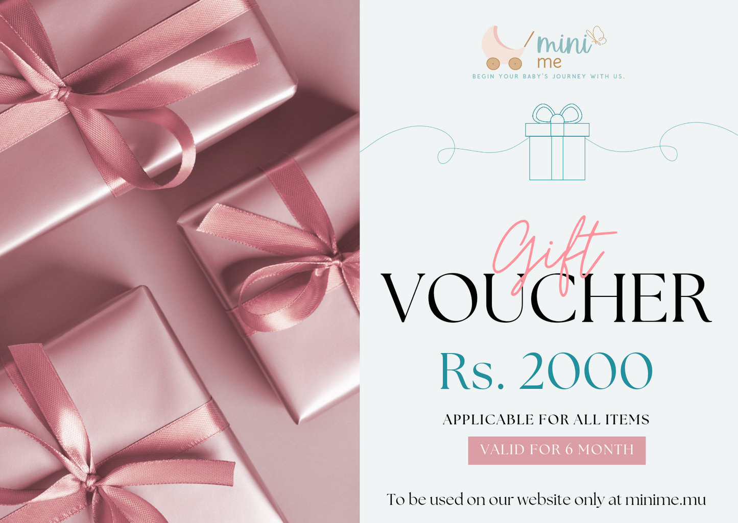 Mini Me Gift Card - Mini Me