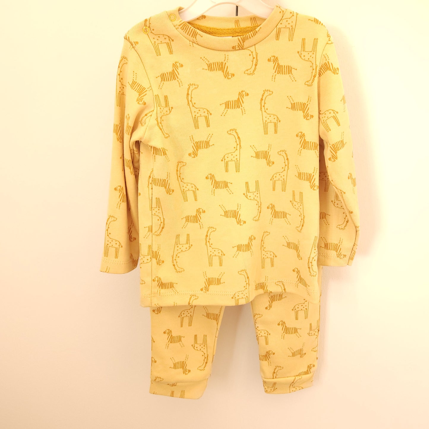 Safari Sleepy Long Sleeve Pyjama Set - Mini Me