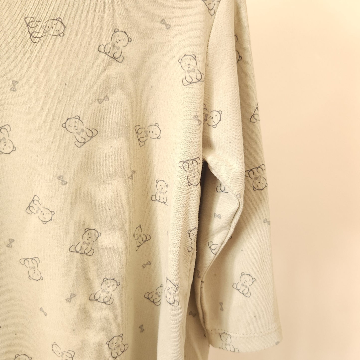 Bear Sleepy Long Sleeve Pyjama Set - Mini Me