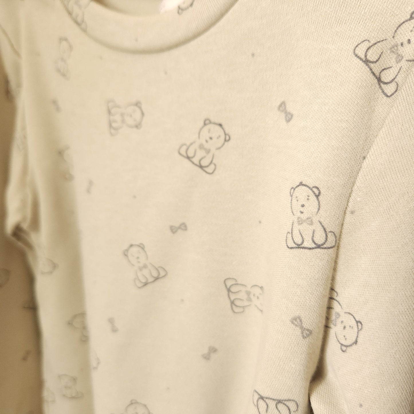 Bear Sleepy Long Sleeve Pyjama Set - Mini Me