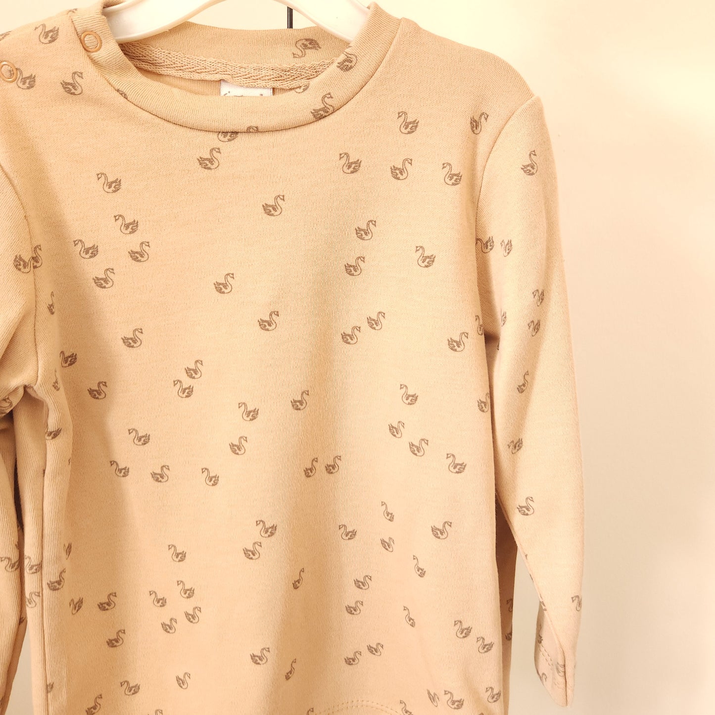 Swan Sleepy Long Sleeve Pyjama Set - Mini Me
