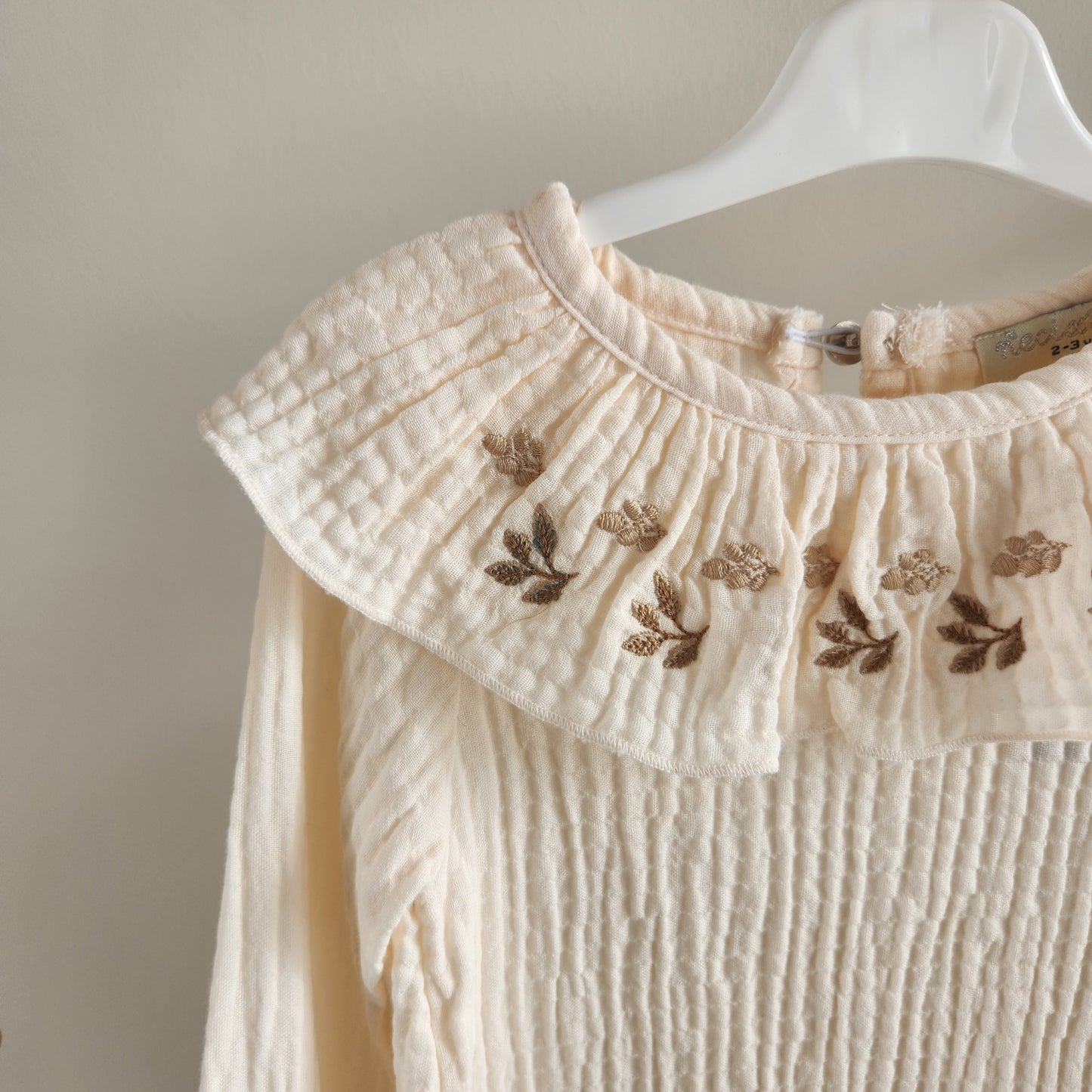 Sofia Boho A-line Muslin Dress - Mini Me