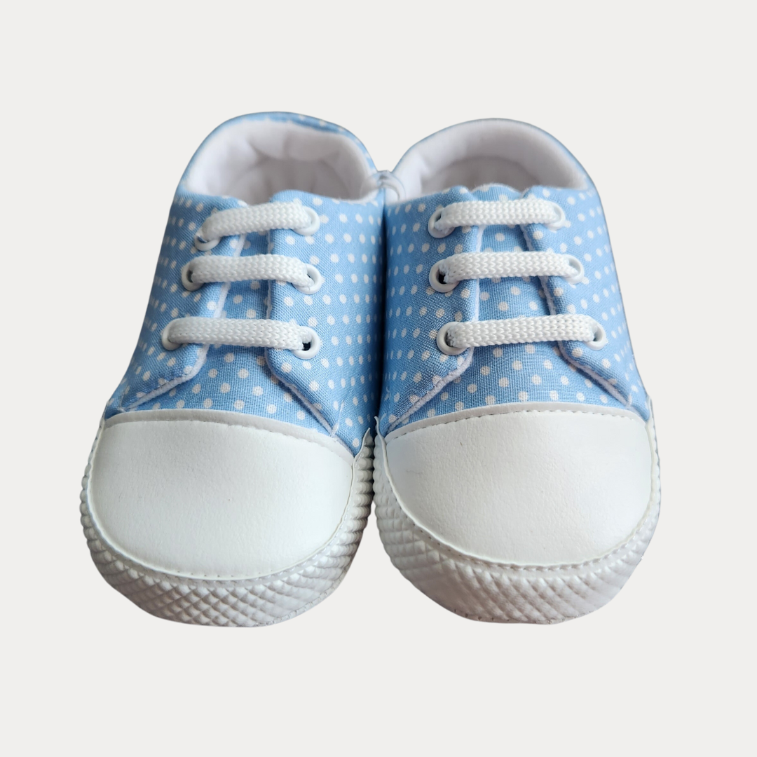 Polka Dot Print Baby Shoes - MiniMe.mu