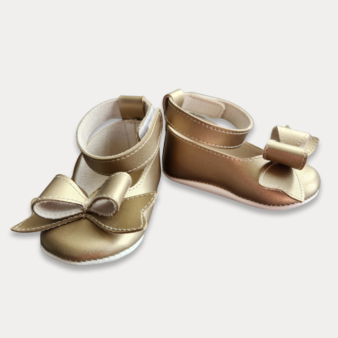 Baby Girl Bow Mary Jane Flats - MiniMe.mu