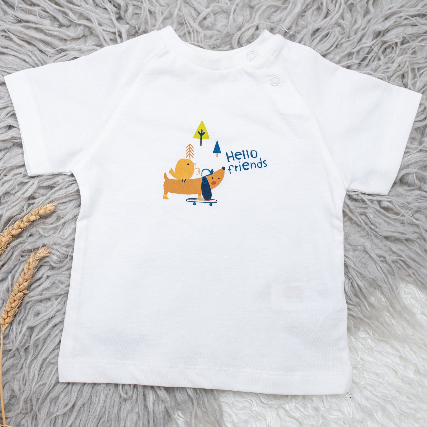 Hello Friends Boy T-shirt - Mini Me Mauritius