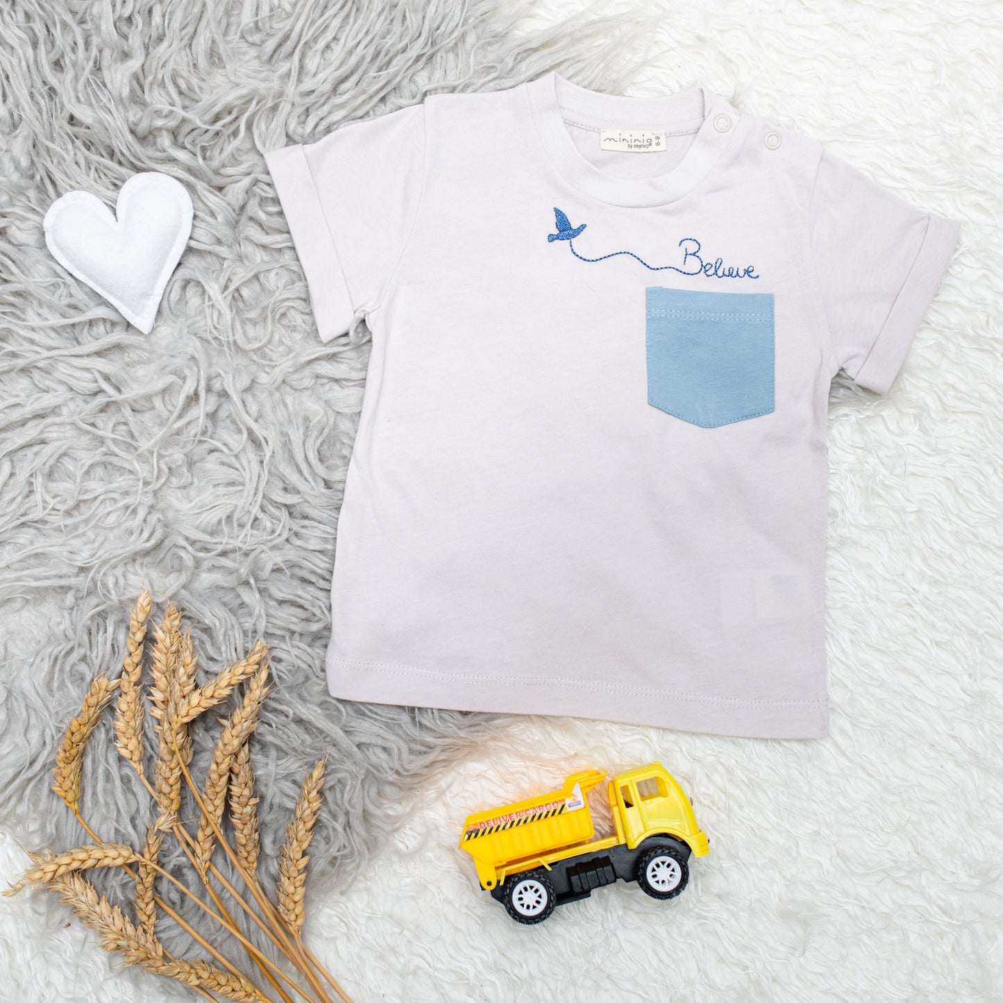 Believe Boy T-shirt - Mini Me Mauritius