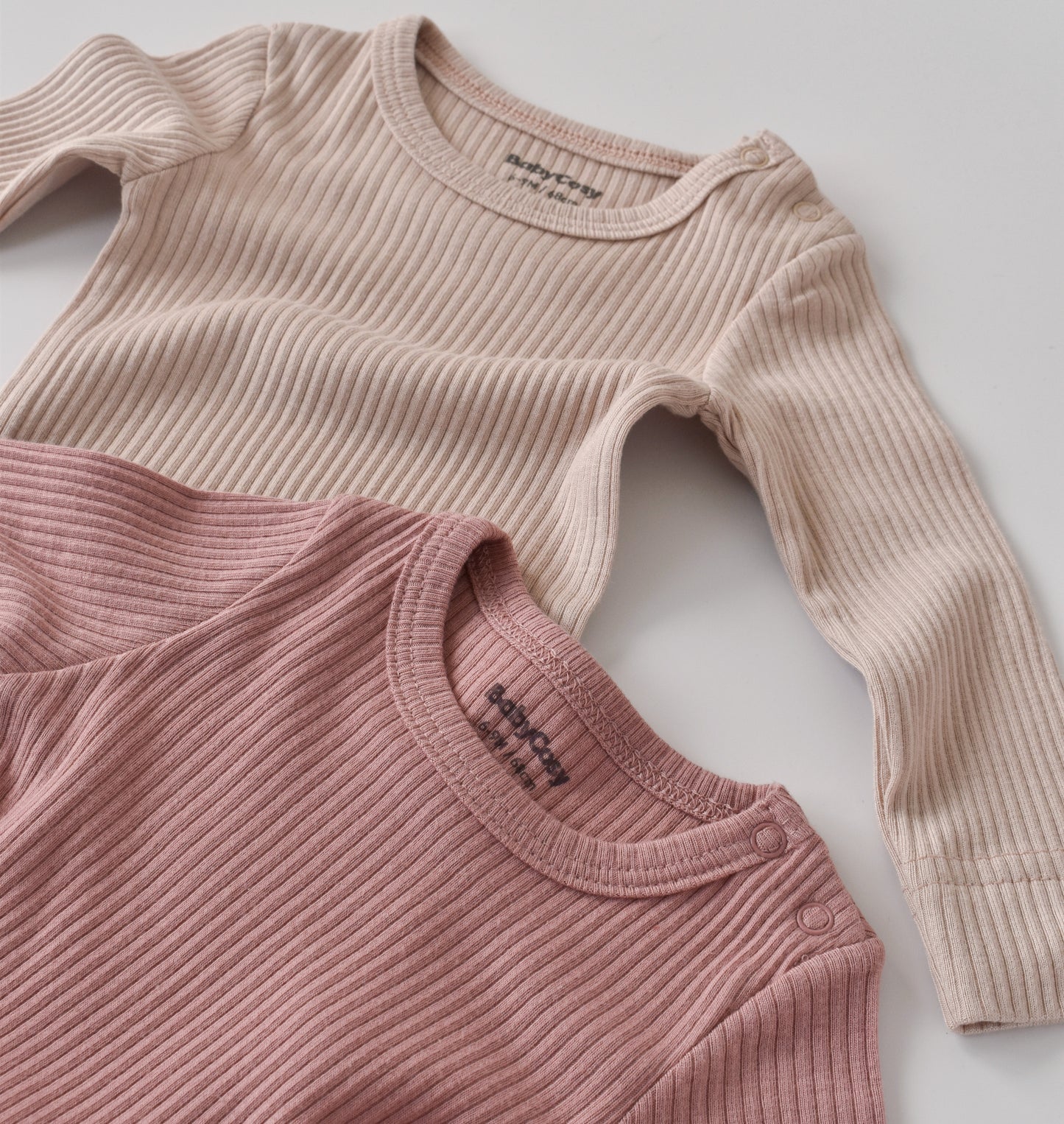 2 Pcs Long Sleeved Body / Organic Cotton - MiniMe.mu