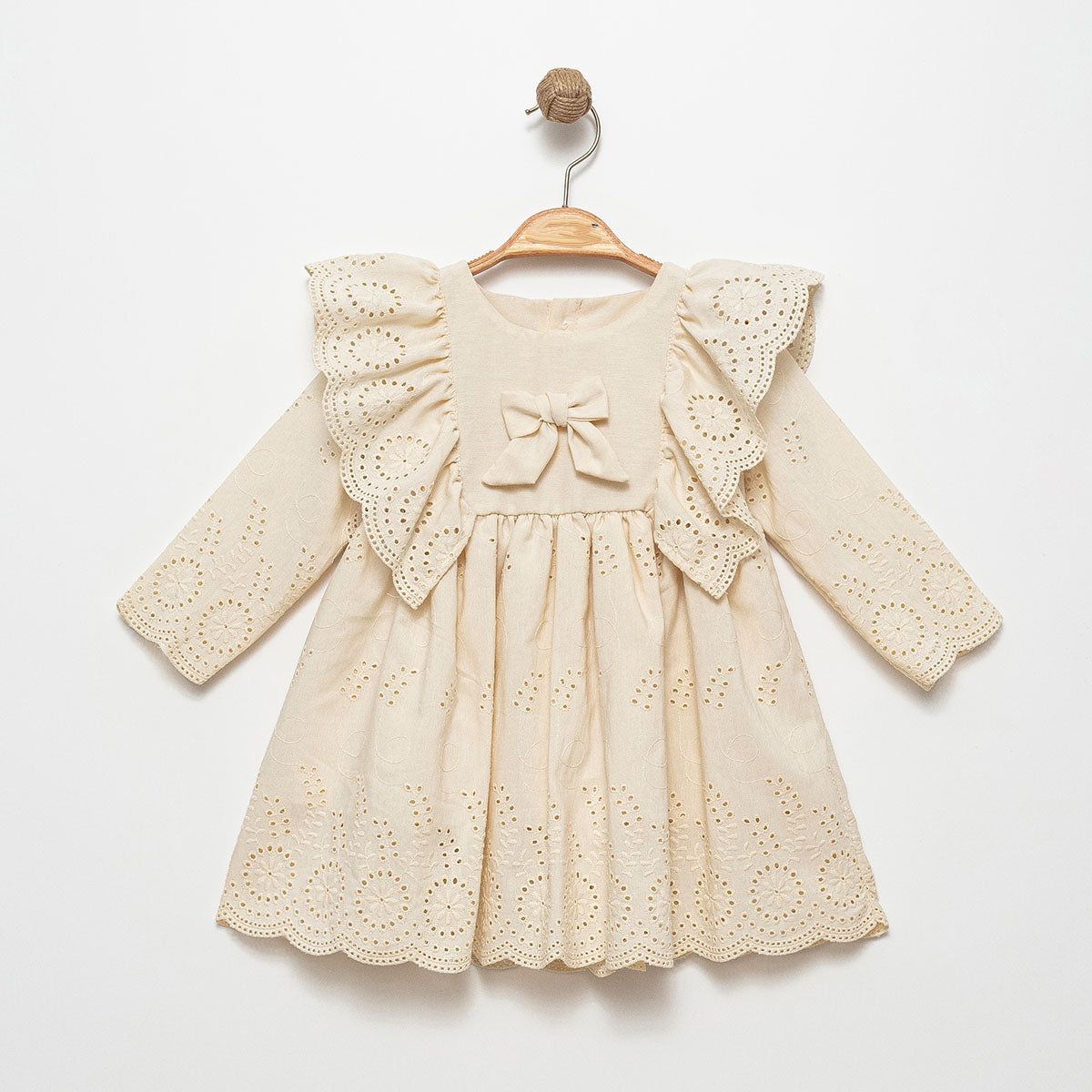 Elena Eyelet Embroidery Dress
