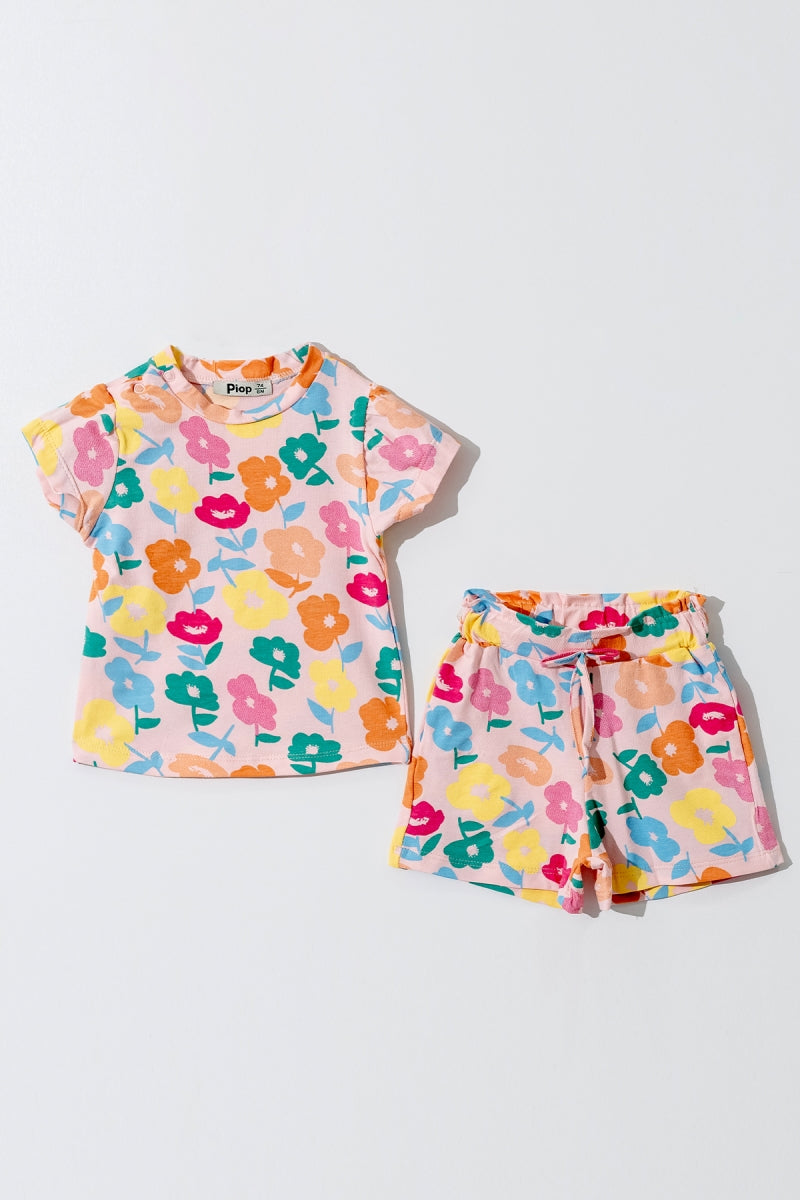 Floral Casual Short Set