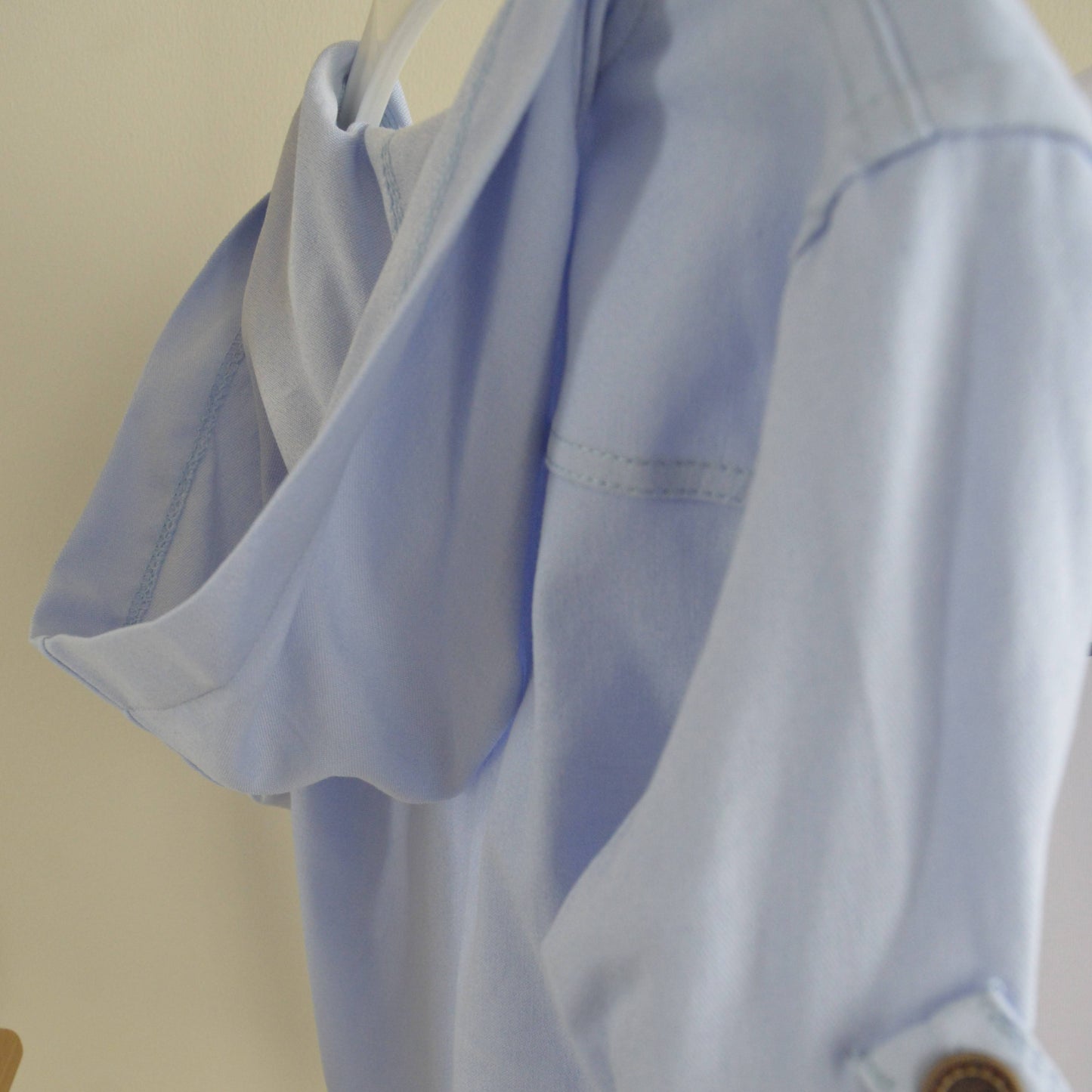 Light Blue Shirt and Tshirt Set - Mini Me