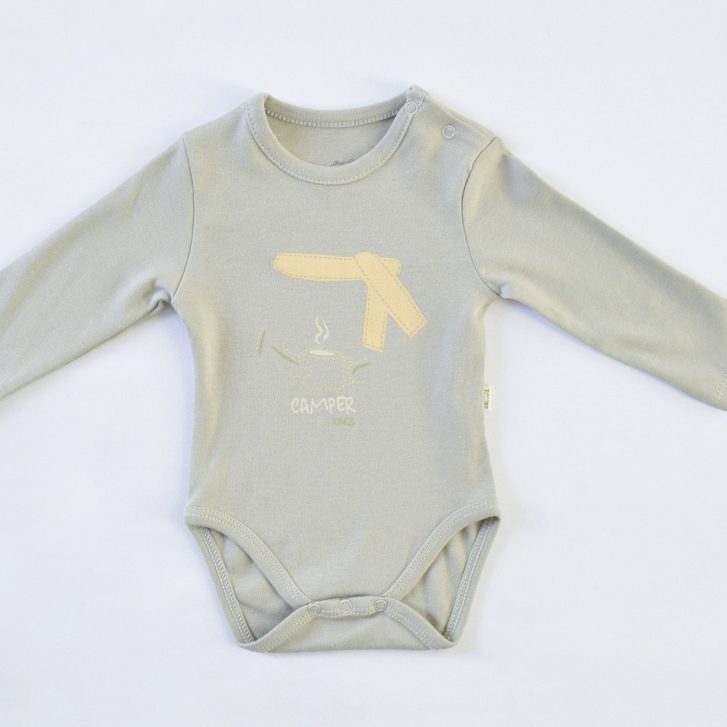 Basic Green Graphic Bodysuit - Mini Me