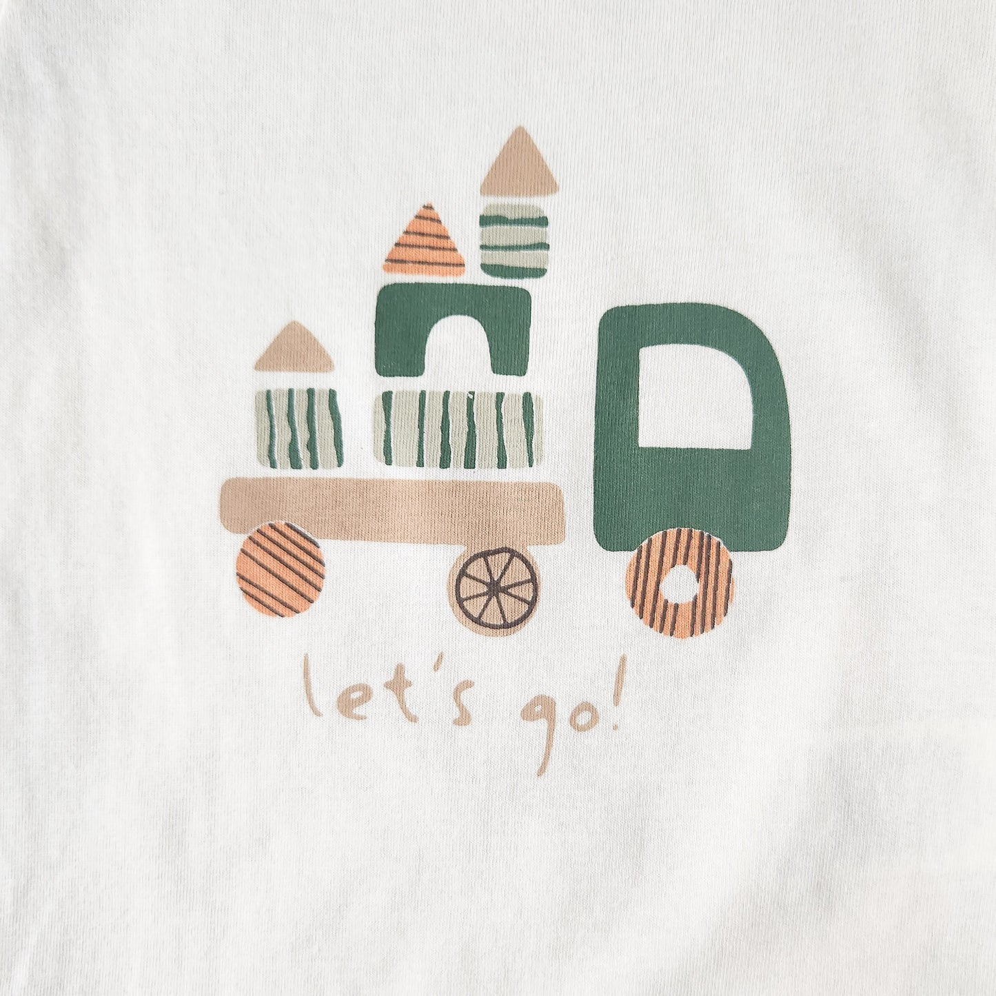 Let's Go T-shirt and Short Set