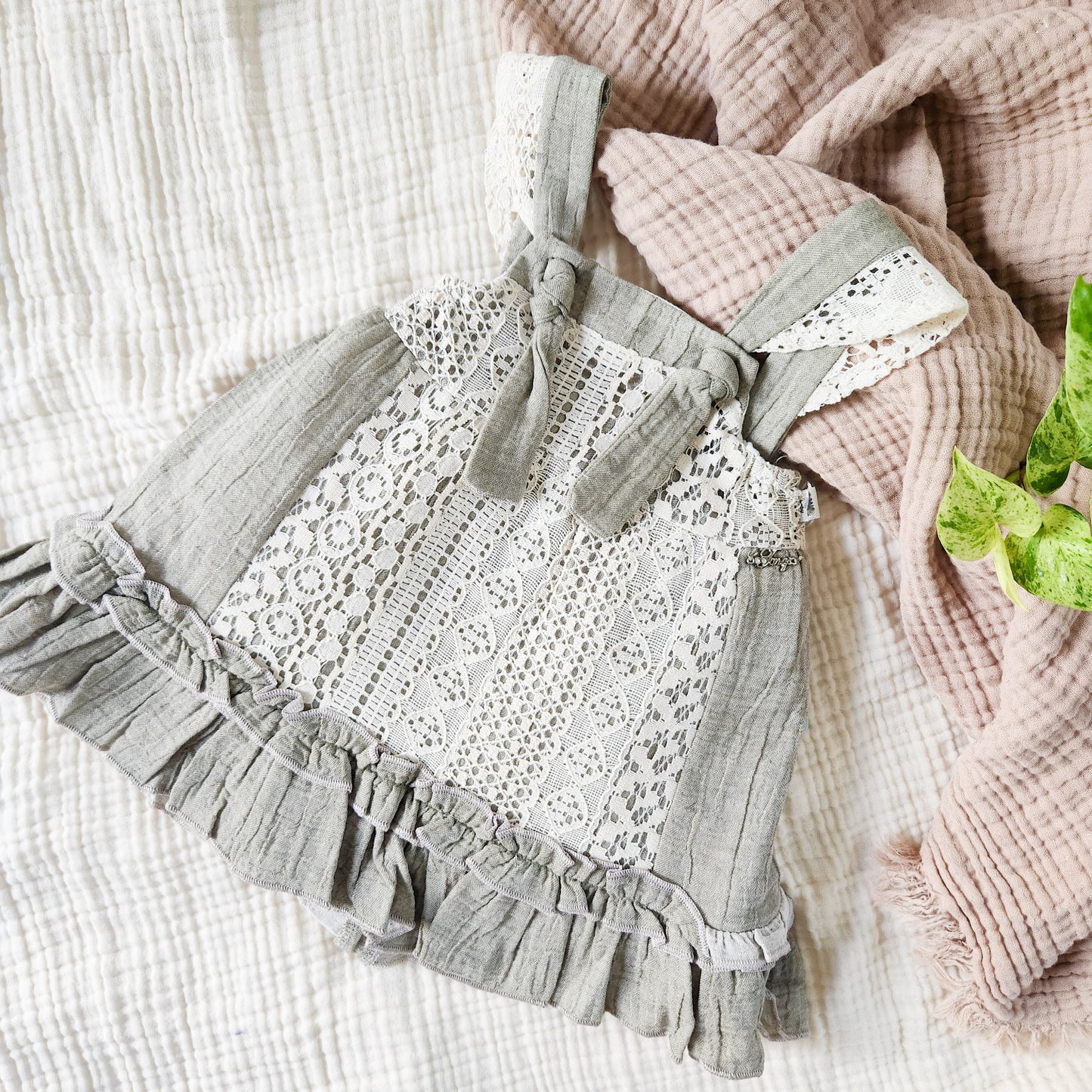 Lace Whisper Pinafore