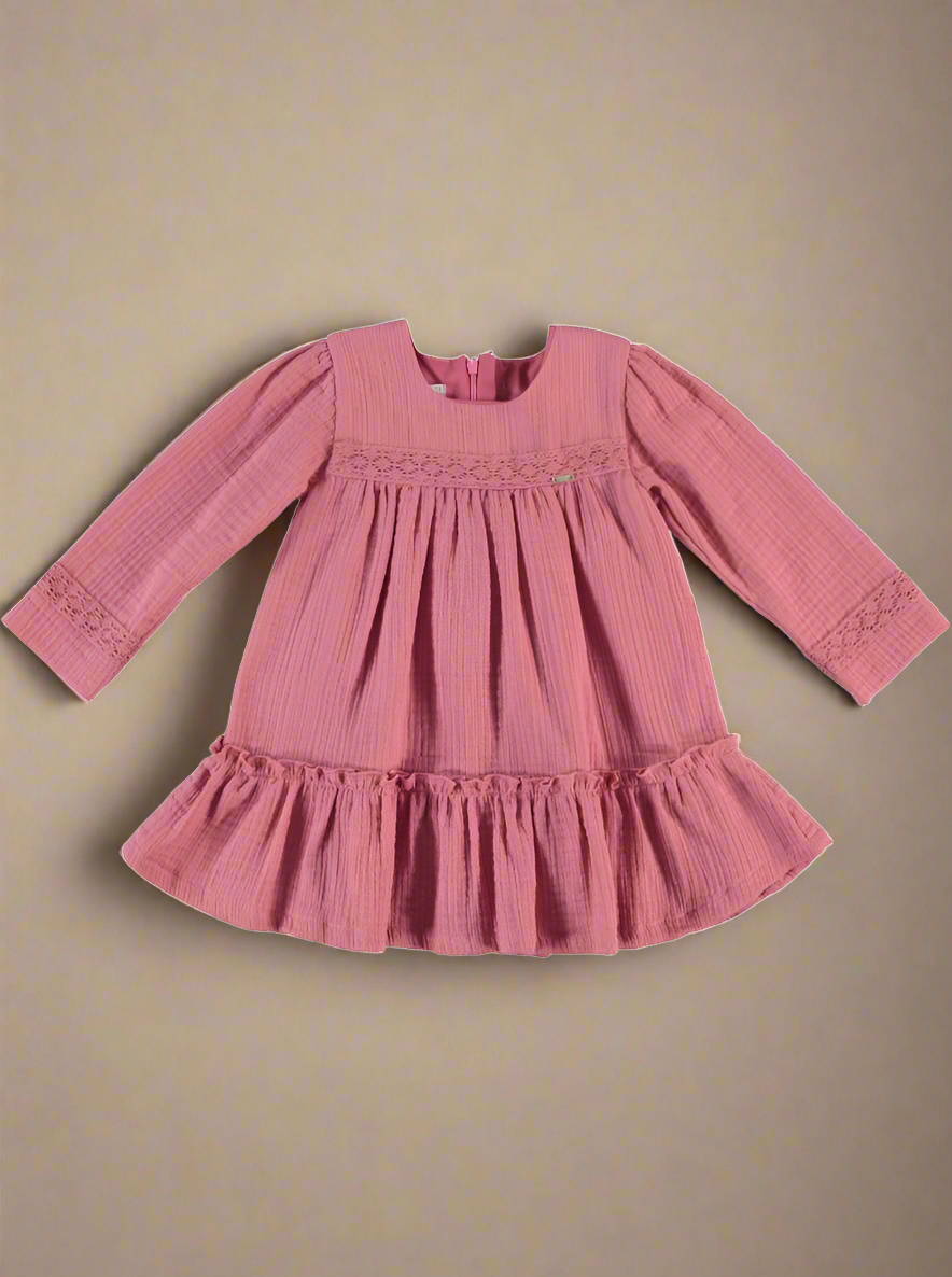 Rose Smock Dress - Mini Me Mauritius