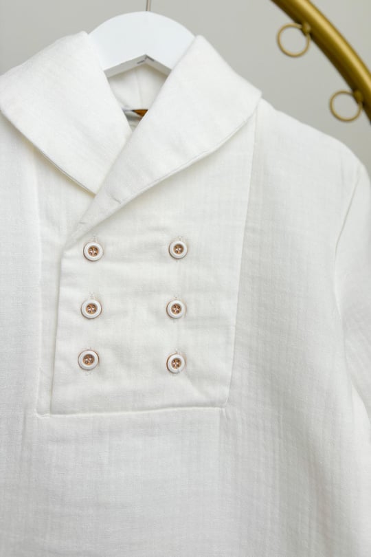 Poplin Shirt and Short Set