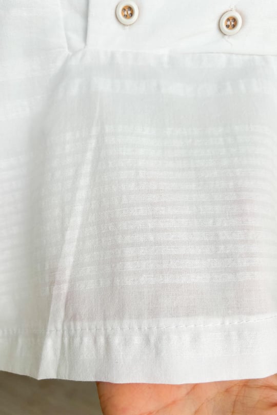 Poplin Shirt and Short Set