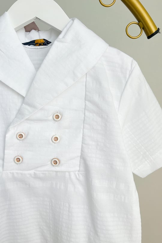 Poplin Shirt and Short Set