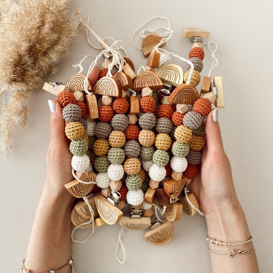 Amigurumi Beads Pacifier Chain