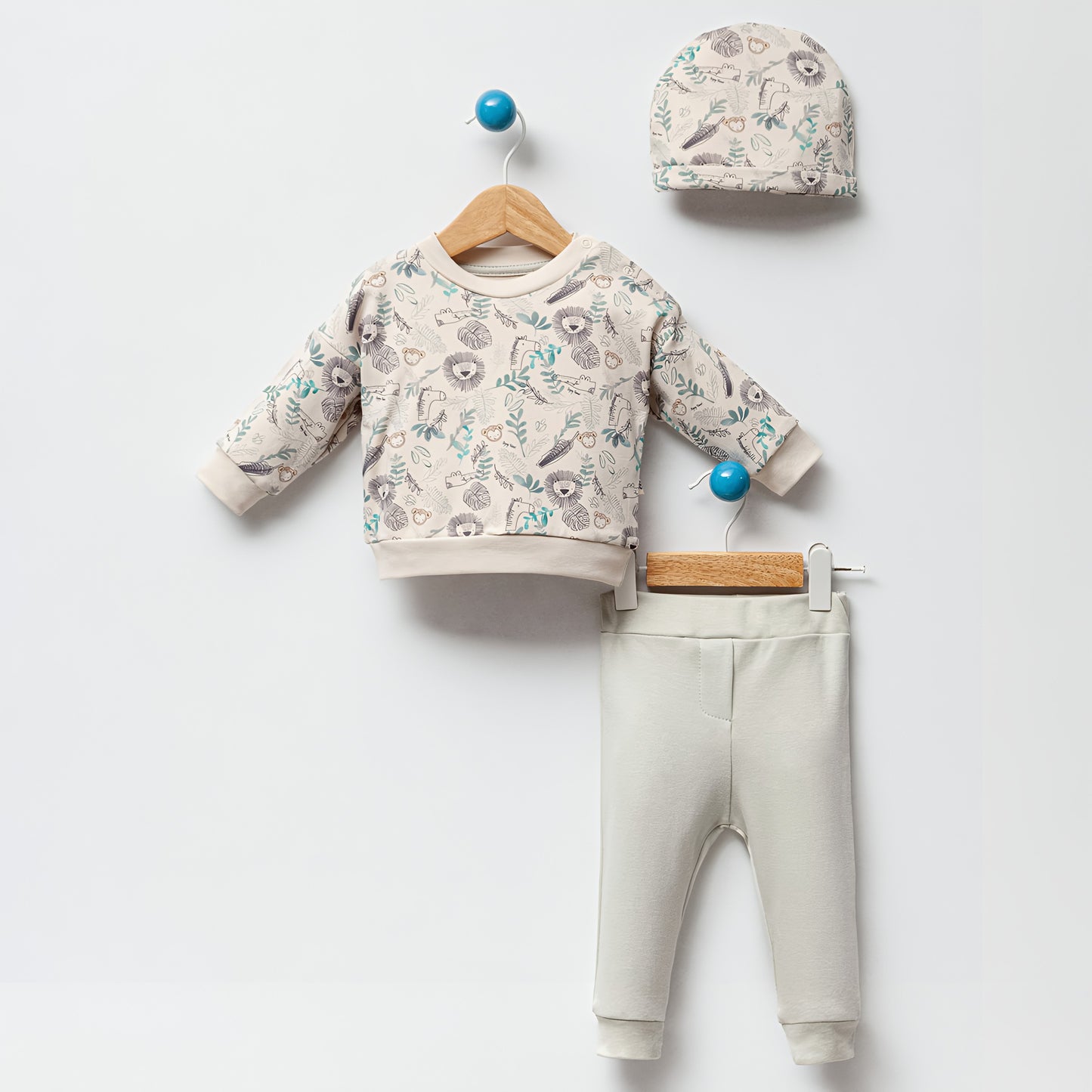 Safari Sweat and Pant Set - Mini Me