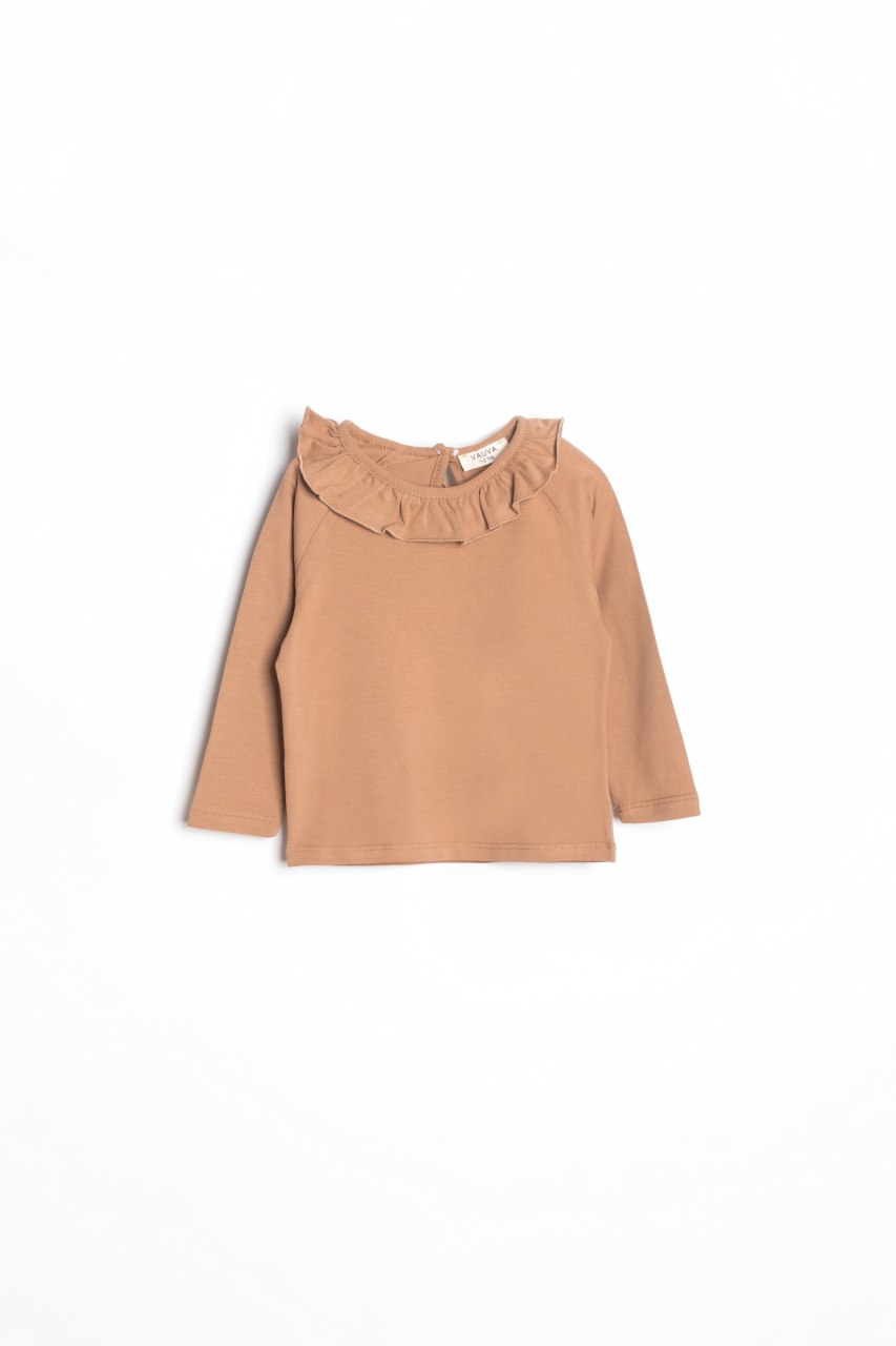 Ruffled Long Sleeved Tshirt