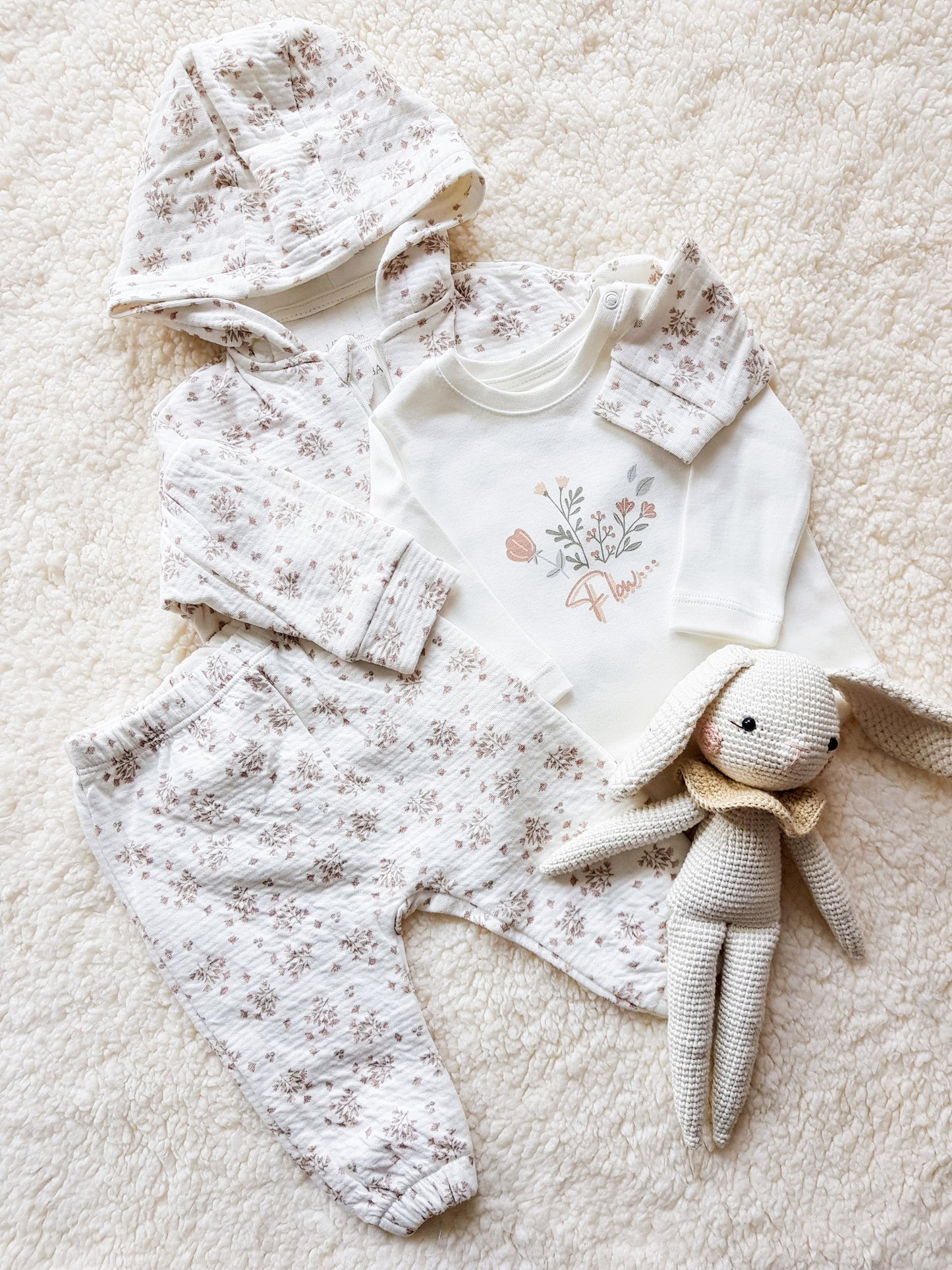 Dreamy Flora Winter Hooded Set