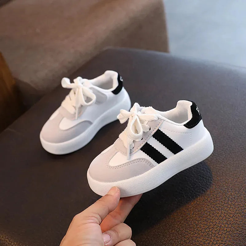 Striped Lace Sneakers