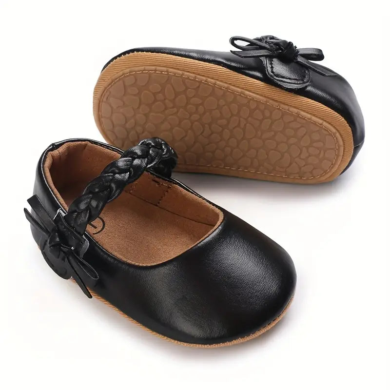 Bowknot Soft Sole Mary Jane Shoes
