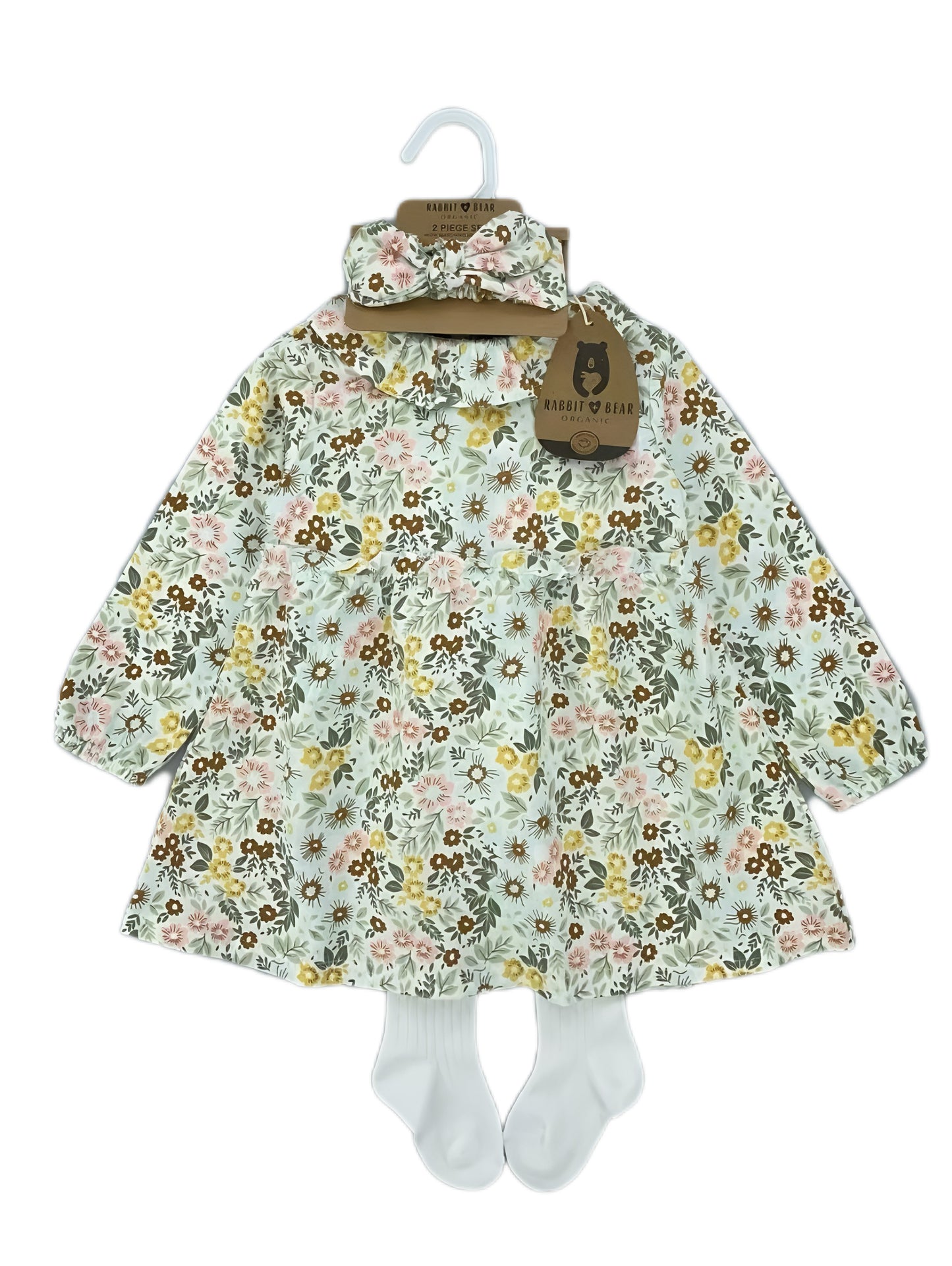 Enchanted Garden Smock Dress with Stocking