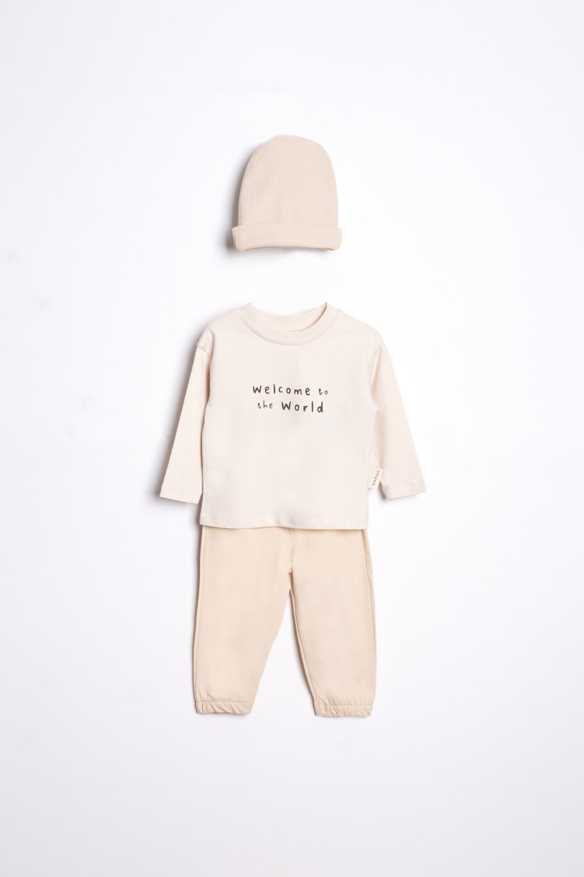 Welcome To The World 3pcs Set