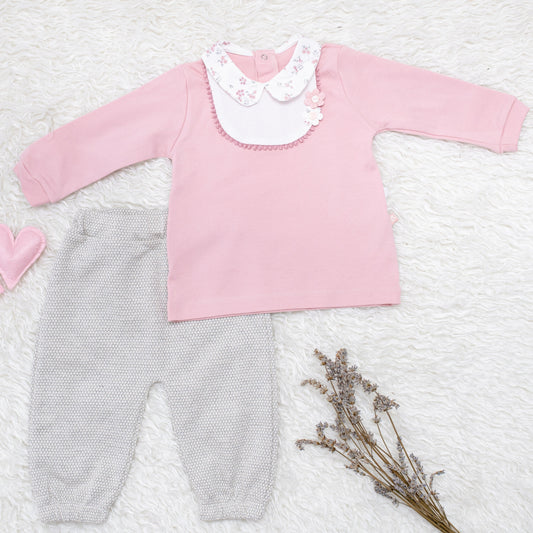 Floral Top and Pant Set