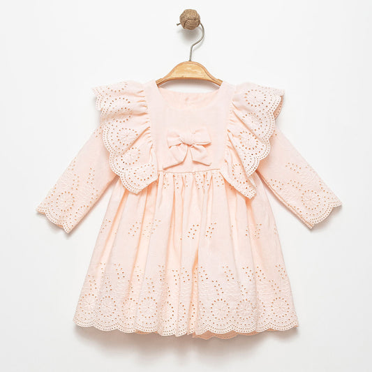 Elena Eyelet Embroidery Dress