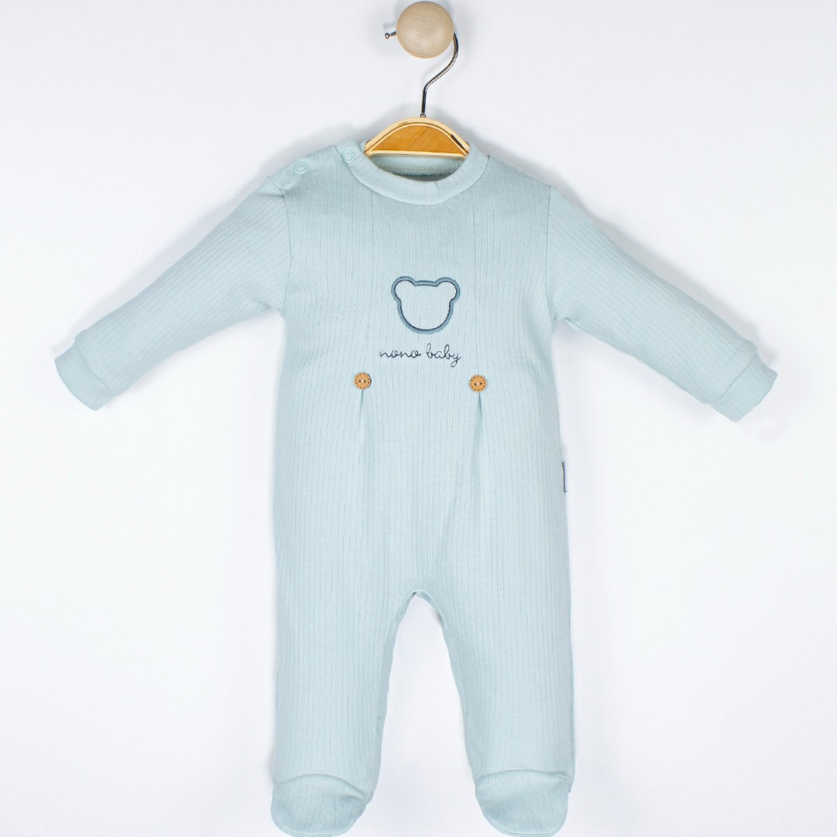 Blue Bear Baby Romper - Mini Me