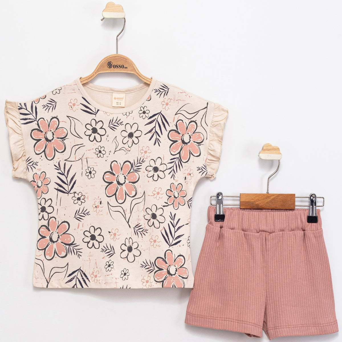 Blossom Breeze Tee & Shorts - Mini Me