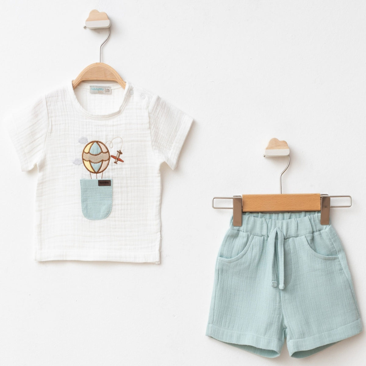Skyward Bound T-Shirt and Short Set - Mini Me