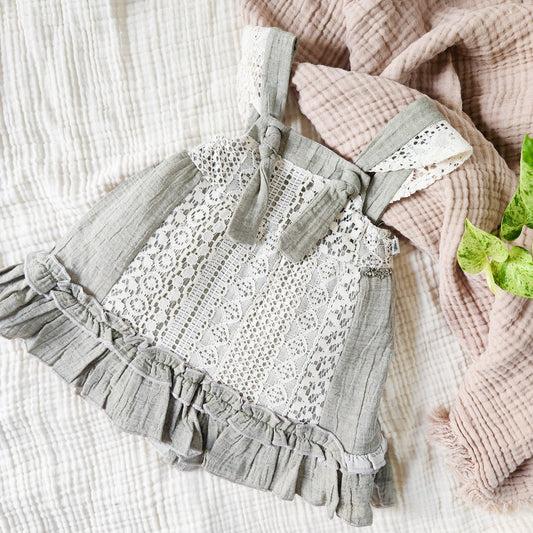 Lace Whisper Pinafore