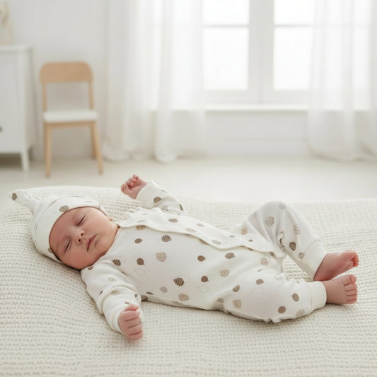 Woodland Whimsy Newborn Romper & Beanie - Mini Me