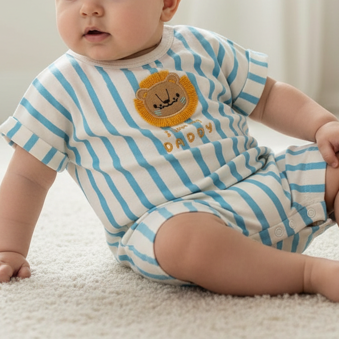 I Love My Daddy Romper - Mini Me