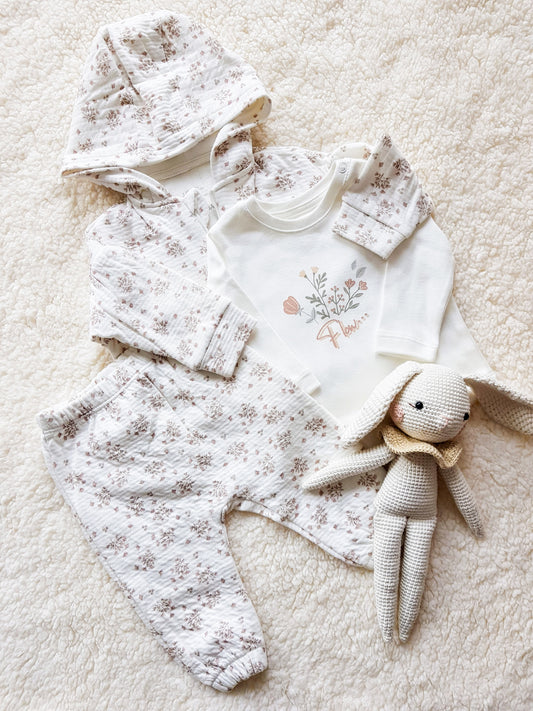 Dreamy Flora Winter Hooded Set