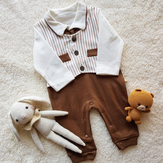 Little Gentleman's Romper