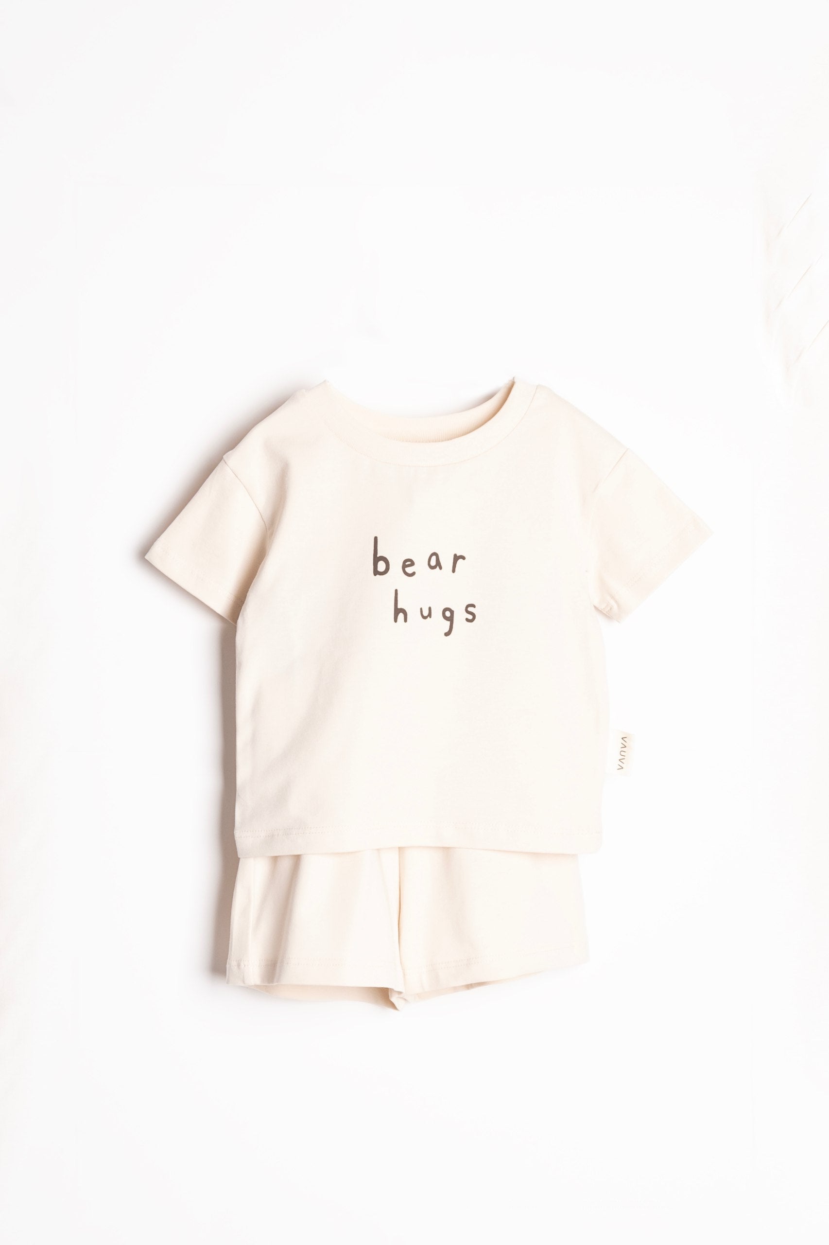 Bear Hugs Cotton Short Set - Mini Me
