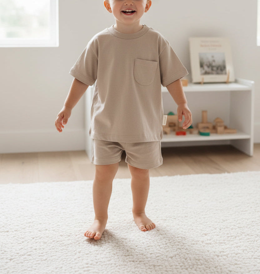 Casual Cotton Short Set - Mini Me