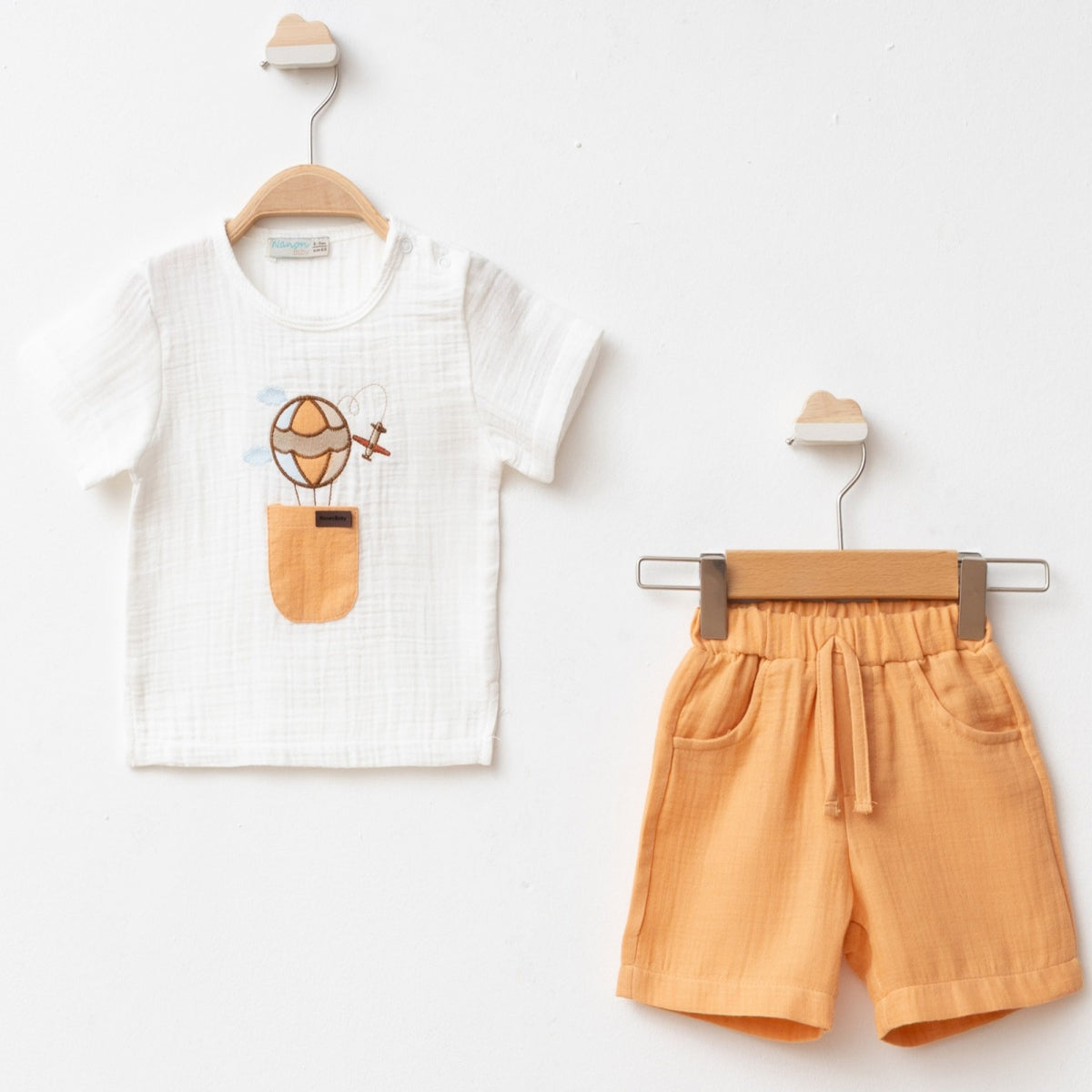 Skyward Bound T-Shirt and Short Set - Mini Me
